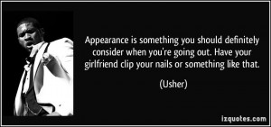 Usher Quote