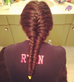 Classic French Fishtail Braid