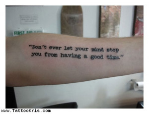 Tattoo Quotes Dedicated To Parents 1