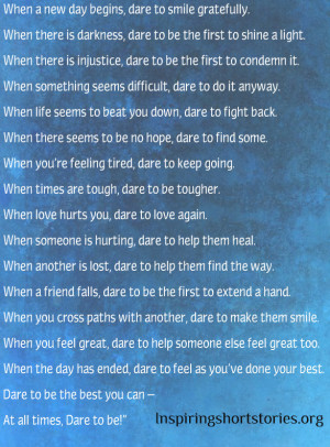 Inspirational Short Stories