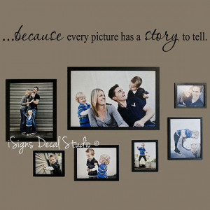 ... Quote – Family Wall Quote – Picture Collage Decal on Etsy, $22.00