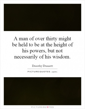 See All Dorothy Dunnett Quotes