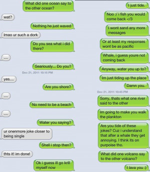 Ridiculous Text Message Conversation