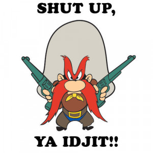 YOSEMITE SAM LOONEY TUNES CARTOON IRON ON TRANSFER