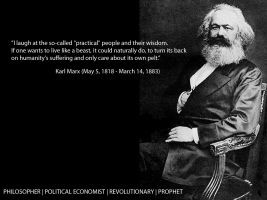Karl Marx by Genun