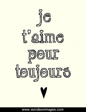 Love You Forever in French