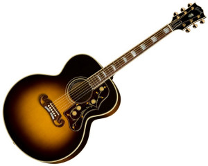 Gibson Acoustic J 200 Standard Vintage Sunburst Guitar