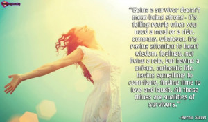 Quotes About Being a Survivor
