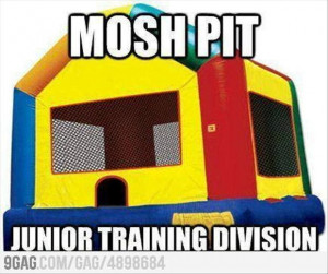 mosh pit for kids funny