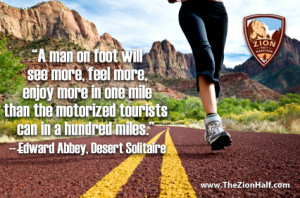 just finished listening to the Desert Solitaire audiobook. I loved ...