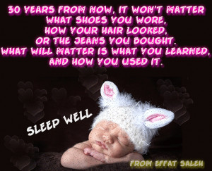 Sleep Well – Children Quote