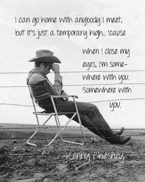 Kenny Chesney. Somewhere With You.