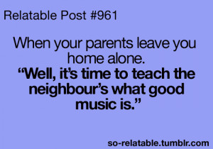 funny quote music quotes home alone parents relate funny posts ...