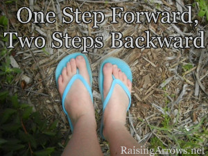 One Step Forward Two Steps...