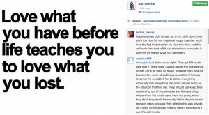 Karrueche’s post on IG