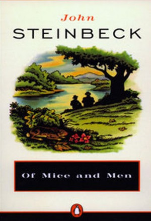 Book Cover Of Mice And Men