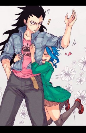Gajeel Redfox & Levy McGarden(GaLe) - Fairy Tail,Anime