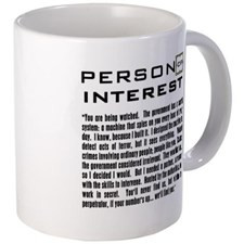 Person of Interest Opening Quote Mug for