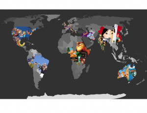 disney world disney movies map geography