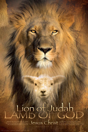 favorite poster is the lion of judah it is so powerful and the picture ...