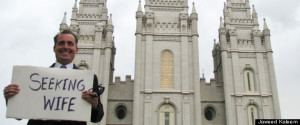 ... Christ of Latter-day Saints, stands in front of the Salt Lake Temple
