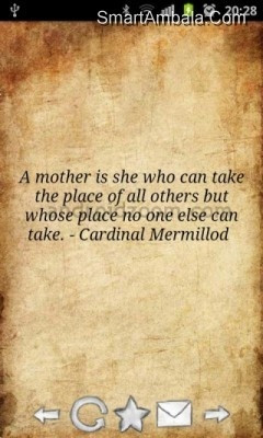 The importance of mothers