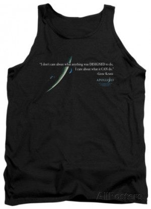 Tank Top: Apollo 13 - Gene Quote Tank Top