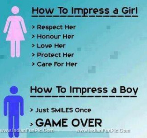 the difference.. boys and girls love