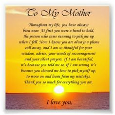 mothers birthday poems from daughter | In praise of mother who helped ...