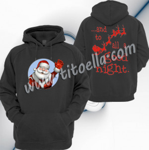 Home Page Hoodies Santa Claus Christmas Quotes Design Unisex Pullover ...