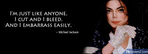 Michael Jackson Quotes Facebook Cover