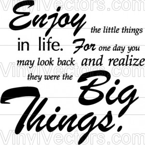 enjoy the little things in life $ 3 99 enjoy the little things in life ...