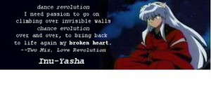 Inuyasha Quote Photo