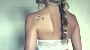 Birds Tattoo on Shoulder