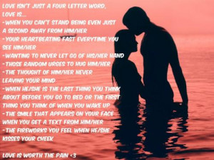 Perfect Love Quotes For Her Love isn't just a four letter