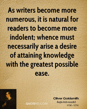 numerous, it is natural for readers to become more indolent; whence ...