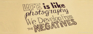 quote life Is Like photography