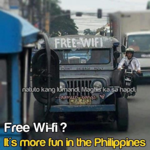 Free Wifi? Its More Fun in Philippines