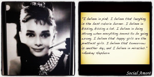 Audrey Hepburn Quote Cover Picture Picture