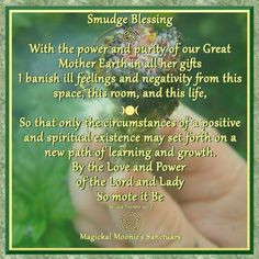 Smudging Blessing More