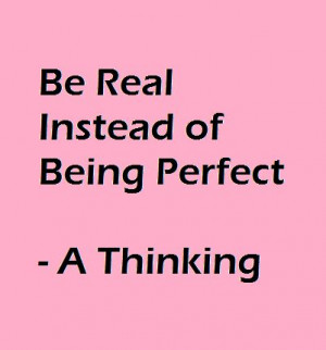 Be Real #Quote