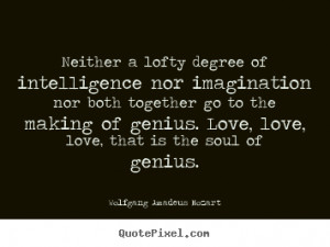 Mozart Love Quotes