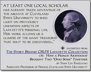 Art work : Paintings, drawings, and porcelains depicting Lafayette