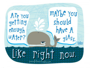 Drink more water so you stay hydrated, not to mention to help your ...