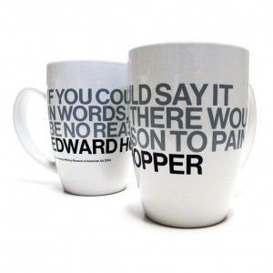 Edward Hopper Quote Mugs