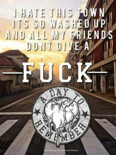 All Signs Point to Lauderdale ♥ -A Day to Remember More