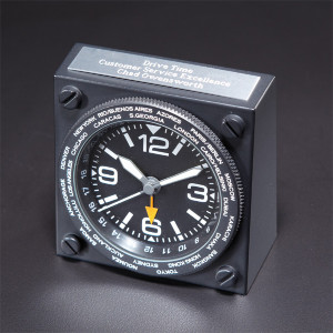 Aviator World Time Clock