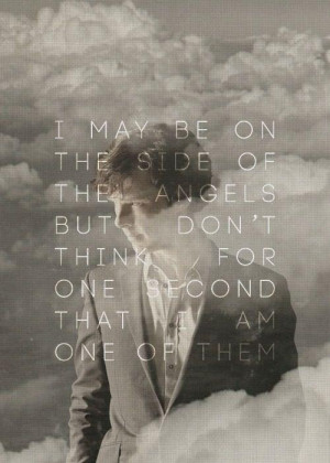 many be on the side of the angels...