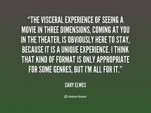 think as an actor you're lucky to have any film take on a life of ...