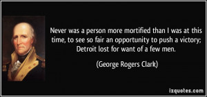 Never was a person more mortified than I was at this time, to see so ...